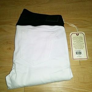 Sold Design Lab super skinny color block jeans